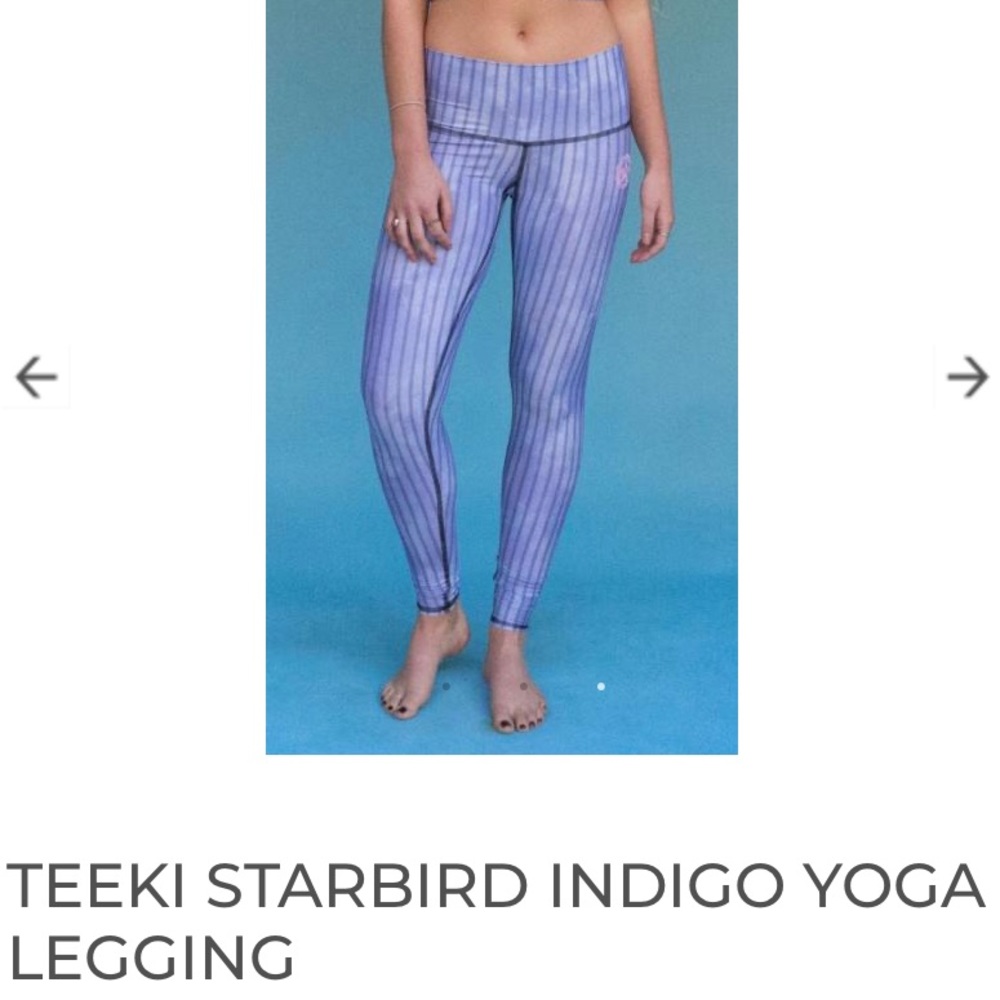TEEKI STARBIRD INDIGO HOTPANTS!